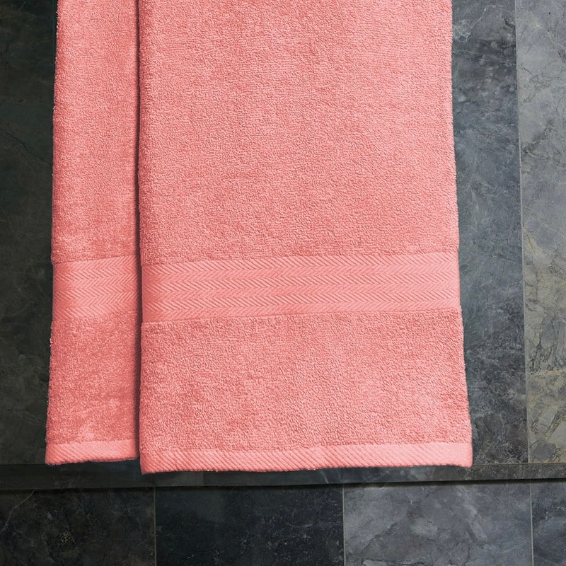 Deluxe 2-Piece 100 Cotton Bath Sheet