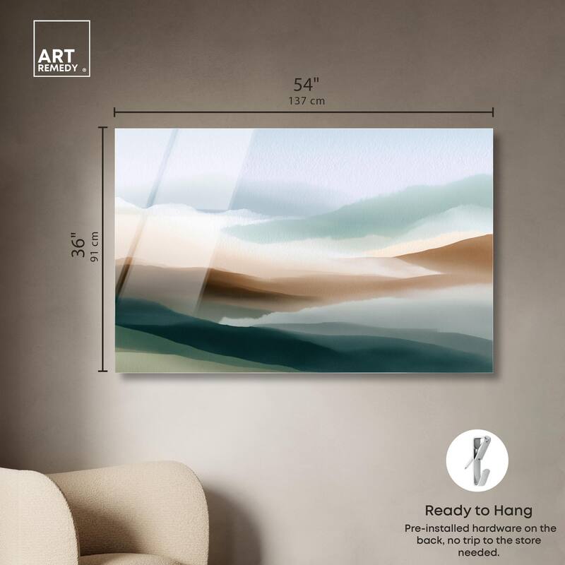 Nuance of the Range I Acrylic by Art Remedy, Ready to Hang