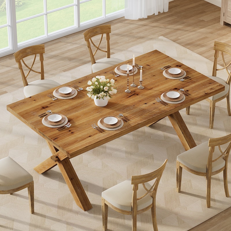 Solid Wood Dining/Kitchen Table for 4-6