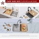 preview thumbnail 4 of 11, STYLISH 18 inch Over the Sink Bamboo Cutting Board A-904 - 18" x 12" x 1"
