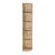 preview thumbnail 84 of 104, Q-Max 5-tier Wood Display Corner Bookcase
