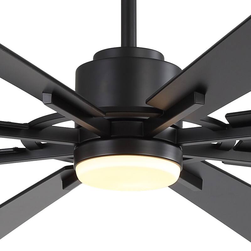 72"/80" DC Motor Indoor Ceiling Fan with Lights and Remote