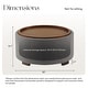 preview thumbnail 16 of 51, Huimo Modern round wooden tray Ottoman with Storage
