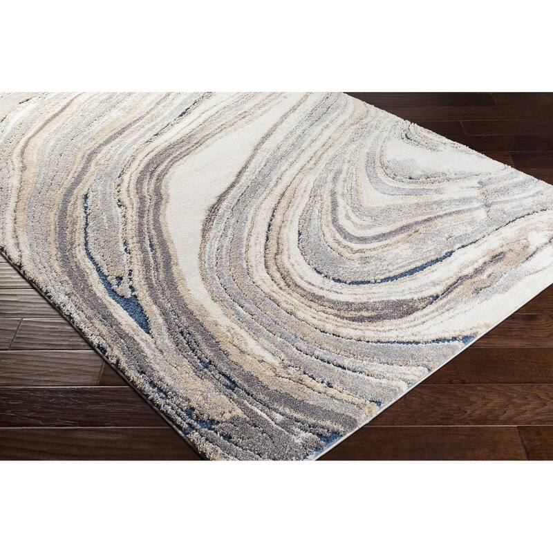 Livabliss Glam Tuscany Abstract Area Rug