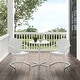 preview thumbnail 16 of 38, Crosley Tulip 3Pc Outdoor Bistro Set - 98 W x 29 D x 32.88 H