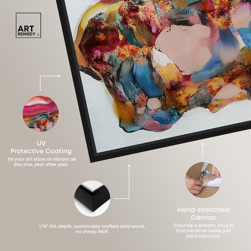 Flow State II Canvas by Art Remedy