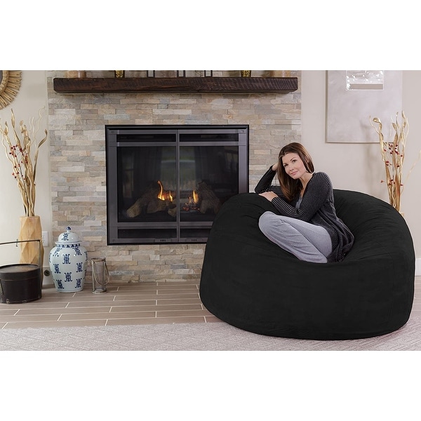 Bean Bag Chair 5 foot Memory Foam Removable Cover Bean Bags On Sale Bed Bath Beyond 8486912