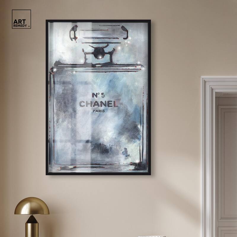 Doll Memories - Grey Perfume Shadowbox by Art Remedy