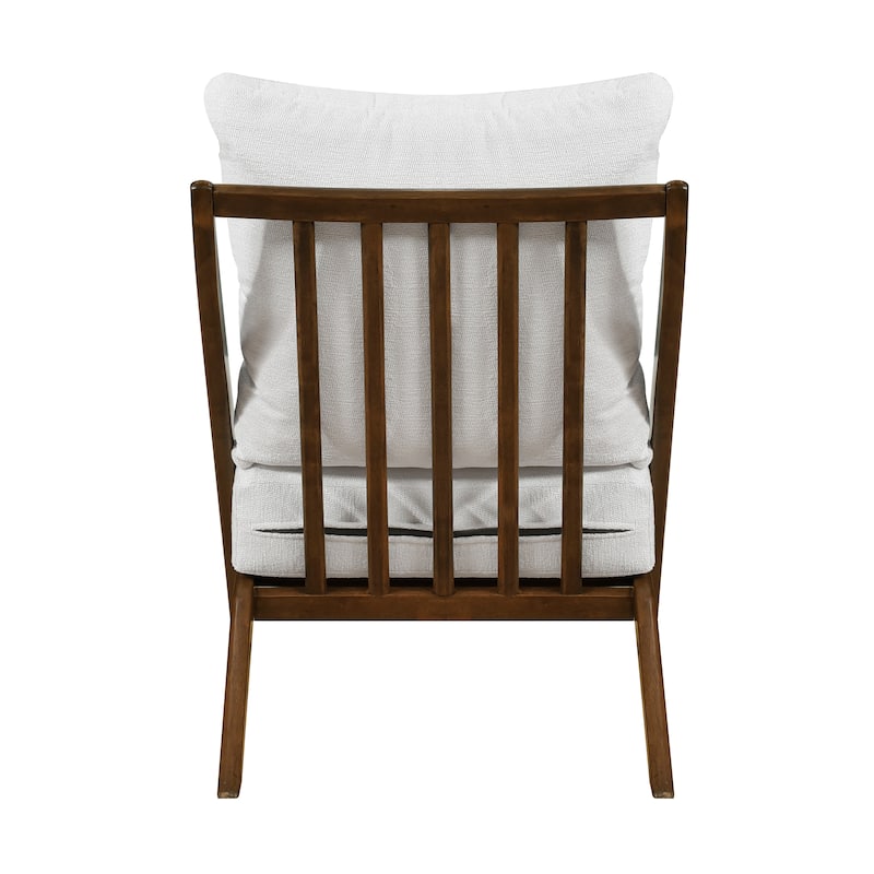 Roussel Chenille Armless Accent Chair