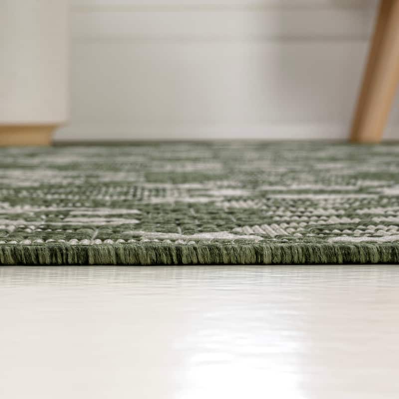 JONATHAN Y Maribel Traditional Mediterranean Tile Design Indoor/Outdoor Area Rug