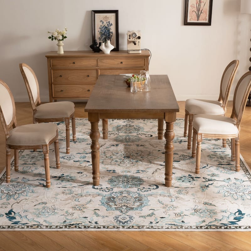 Adirondack Dakota Rustic Shabby Chic Distressed Area Rug
