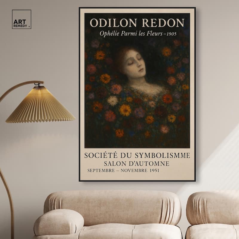 Redon's Beauty Canvas by Art Remedy