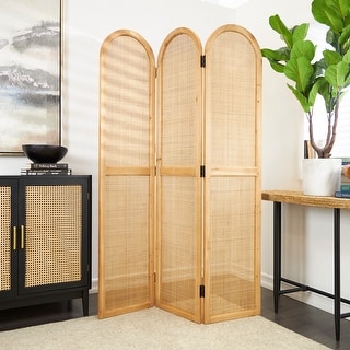 bali & pari a Modern Bohemian Rattan Room Divider main image 1