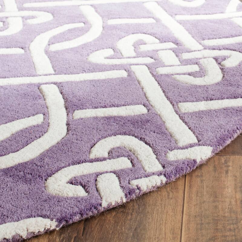 SAFAVIEH Handmade Chatham Fatma Modern Wool Rug