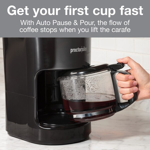 Proctor Silex 10 Cup Coffee Maker - Bed Bath & Beyond - 7508180