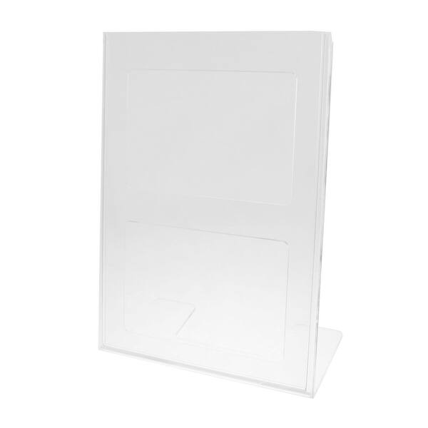 Shop Unique Bargains Desk Plastic Vertical Business Card Holder