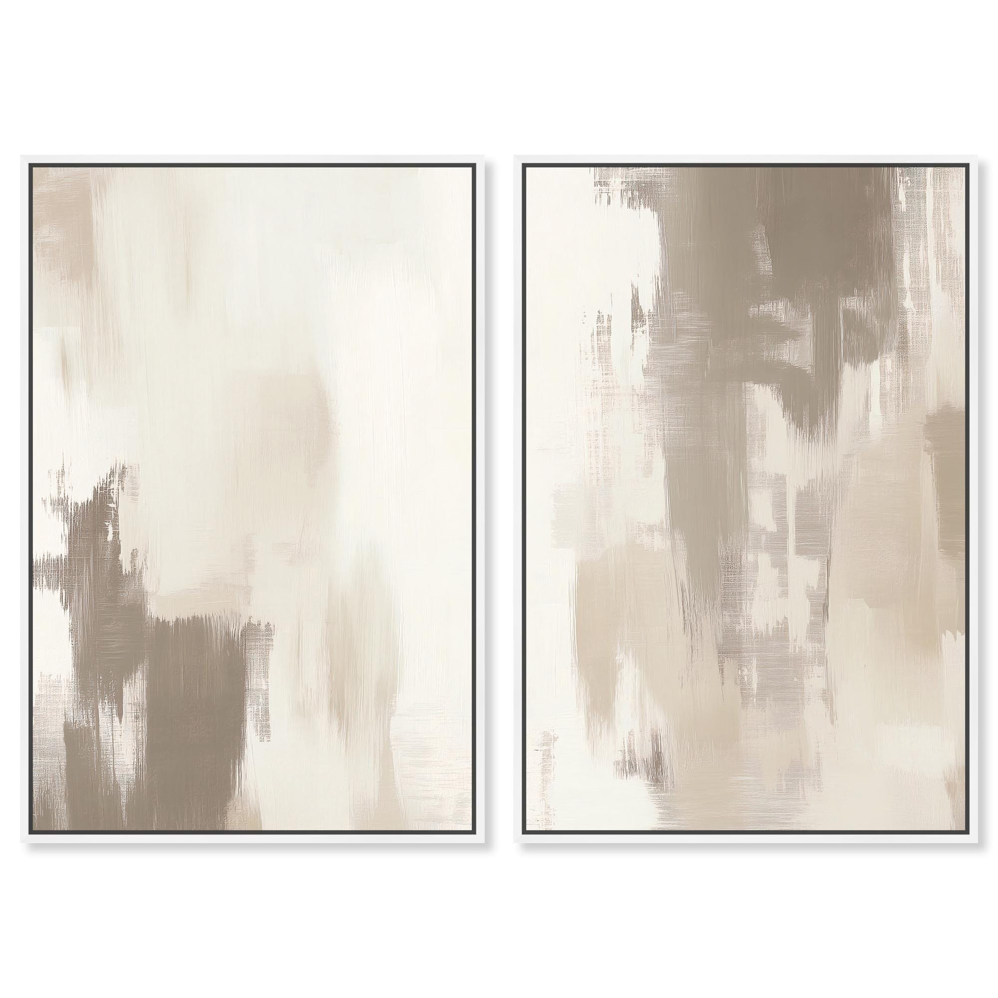 Winter Mist I Canvas Set of 2 by Art Remedy