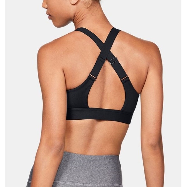 front zip high impact sports bra