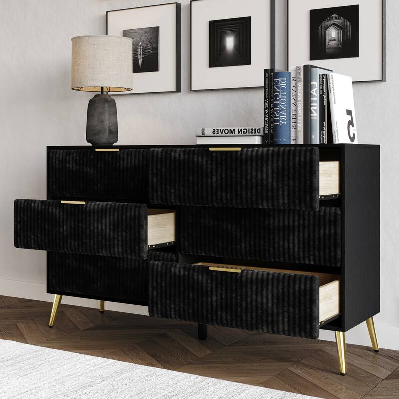 Clayfell Jacque 6 Drawer Dresser