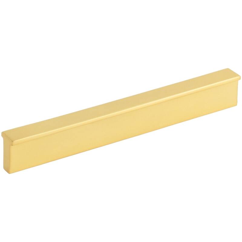 Elements 821-128 Brewer 5-1/16" Center to Center Rectangular Cabinet - Brushed Gold