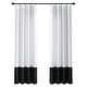 preview thumbnail 4 of 5, Lush Decor Milione Fiori 84-inch Curtain Panels (Set of 2)