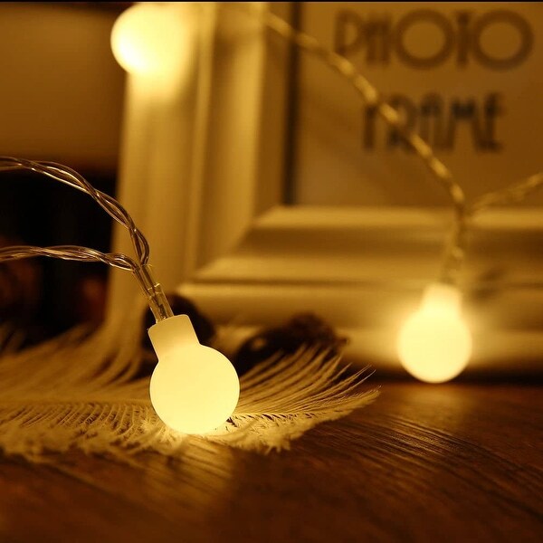 Battery Operated String Lights 33ft 100 LED Bulb Standard Bed Bath Beyond 32904886