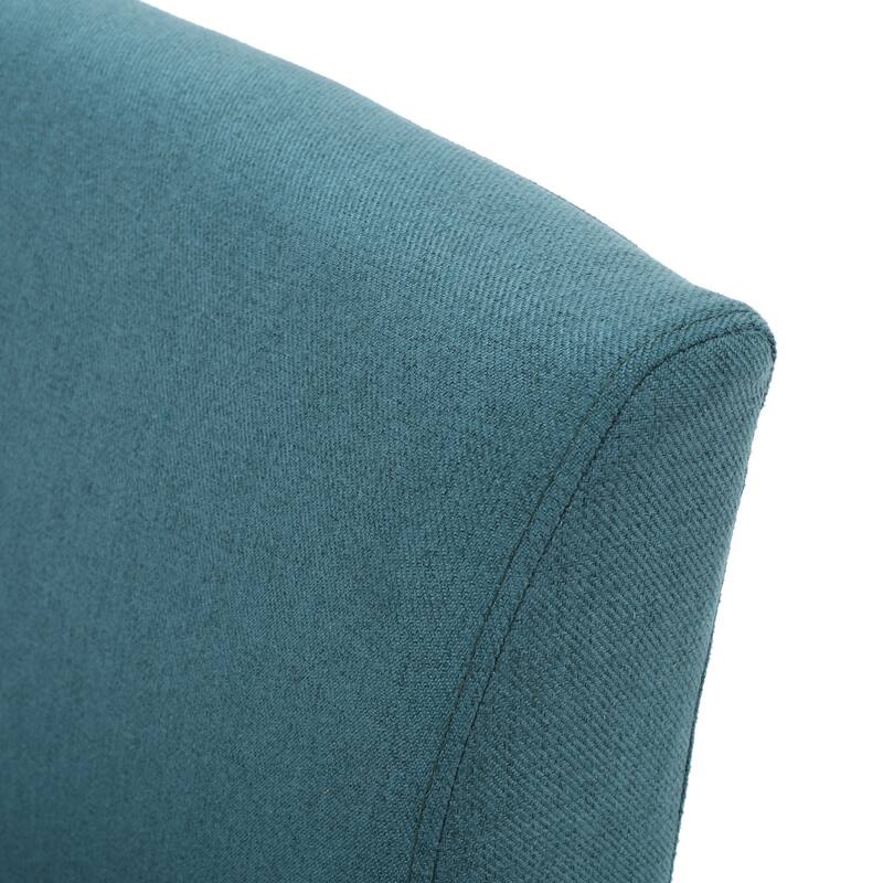 Kassi Contemporary Fabric Slipper Accent Chair by Christopher Knight Home - 22.50" L x 29.50" W x 32.00" H