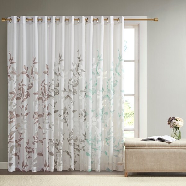 The Gray Barn Yturria Grey Printed Curtain Panel. Opens flyout.