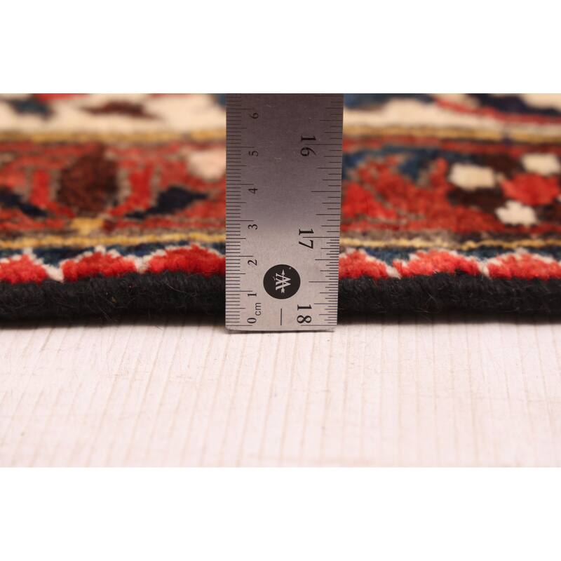 ECARPETGALLERY Hand-knotted Kayseri Vintage Cream Wool Rug - 7'5 x 10'5