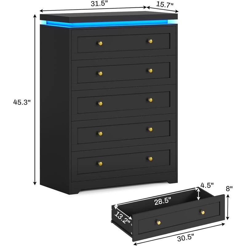 Dresser for Bedroom Dressers & Chests of Drawers Storage Organizer