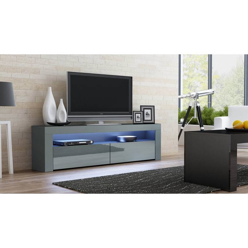 Milano Classic Modern 16-color LED 63-inch TV Stand