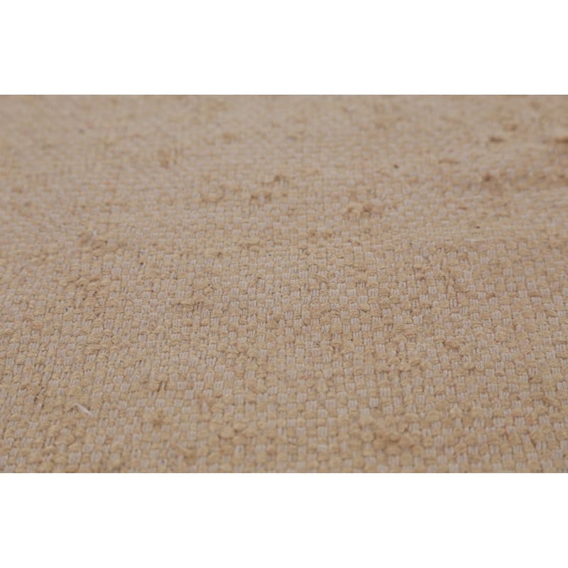 Hand Woven Oriental 100% Jute Carpet Southwestern Modern Beige & Ivories Kilim Area Rug - 13' 3'' X 10' 8''