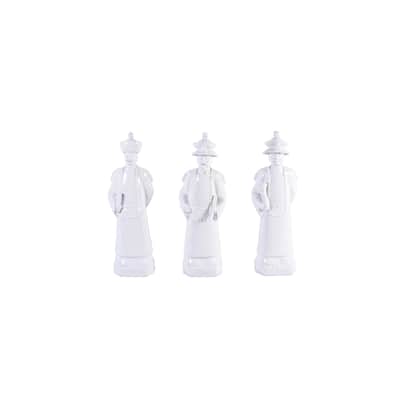 Qing Emperors 3 Piece Figurine Set