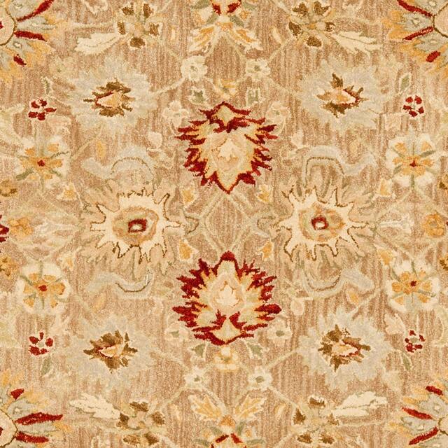 SAFAVIEH Anatolia Angeline Traditional Oriental Hand-spun Wool Rug