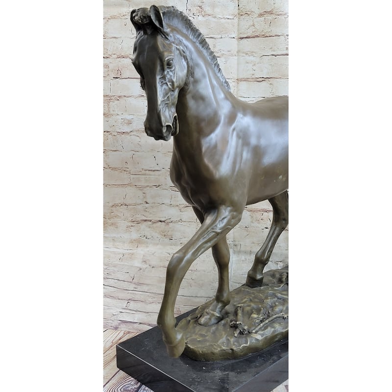 Extra Large Show Case Arabian Horse By Mene Bronze Stallion Sculpture Statue Ar
