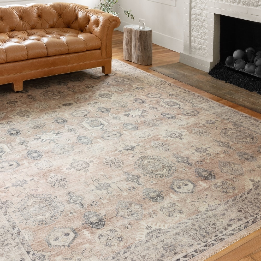 Alexander Home Venetian Printed Persian Distressed Rug