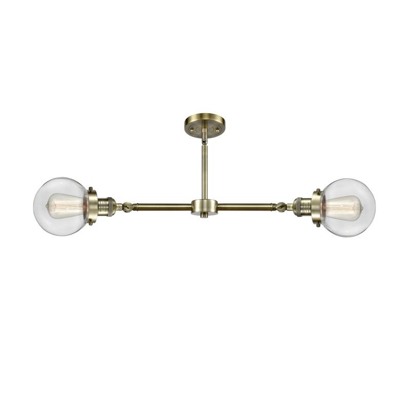 Innovations Lighting Beacon 2 Light 23" Wide Linear Chandelier