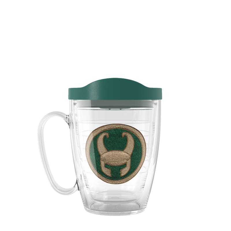 Tervis Marvel Loki Icon Made in USA Double Walled Insulated Travel Tumbler, Classic - 16oz Mug