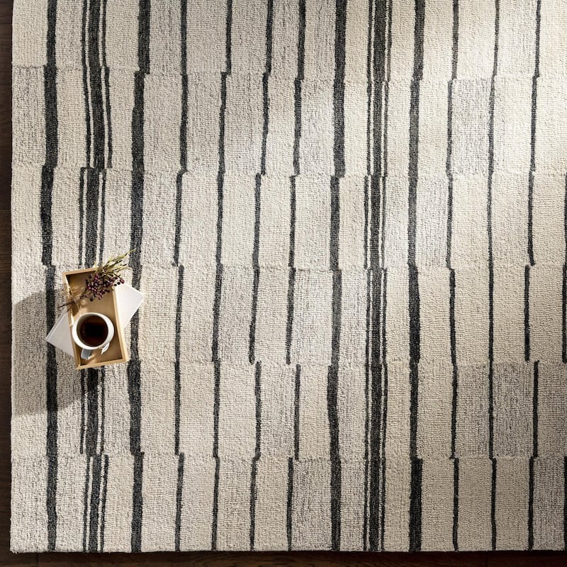 Livabliss Granada Scandinavian Stripe Area Rug