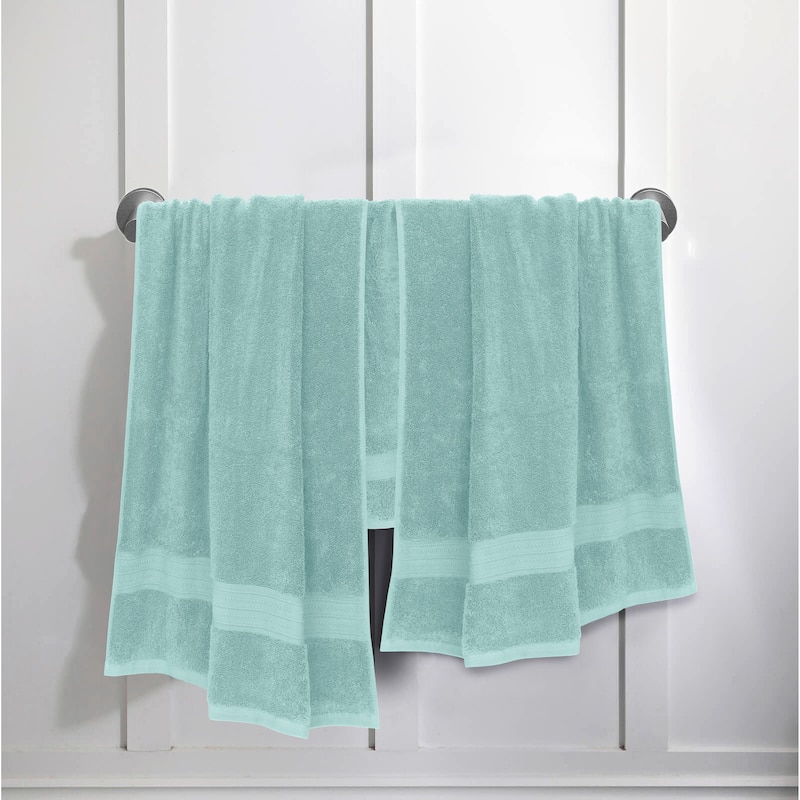 Luxurious Absorbent 650 GSM Combed Cotton 6-piece Towel Set