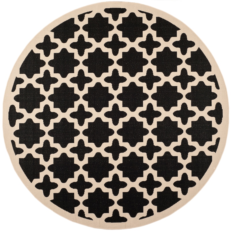 SAFAVIEH Courtyard Dorthey Indoor/ Outdoor Waterproof Patio Backyard Rug
