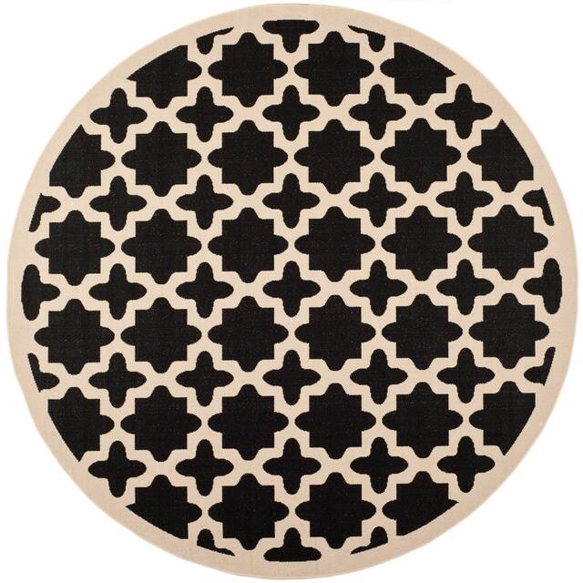 SAFAVIEH Courtyard Dorthey Indoor/ Outdoor Patio Backyard Rug