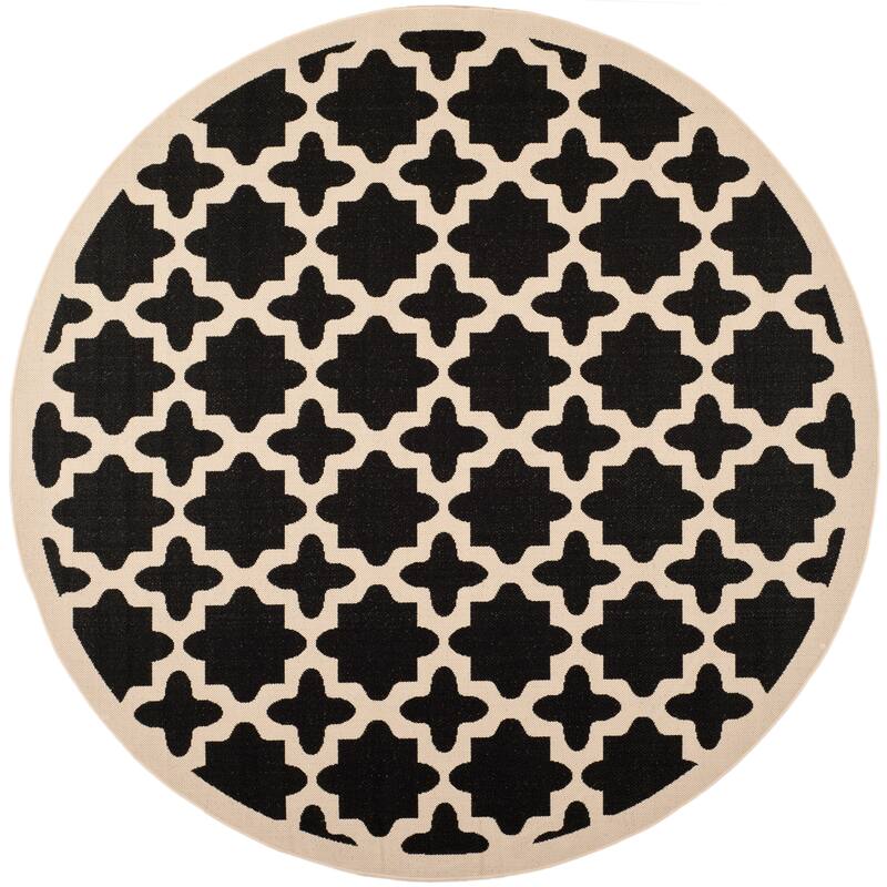 SAFAVIEH Courtyard Dorthey Indoor/ Outdoor Waterproof Patio Backyard Rug