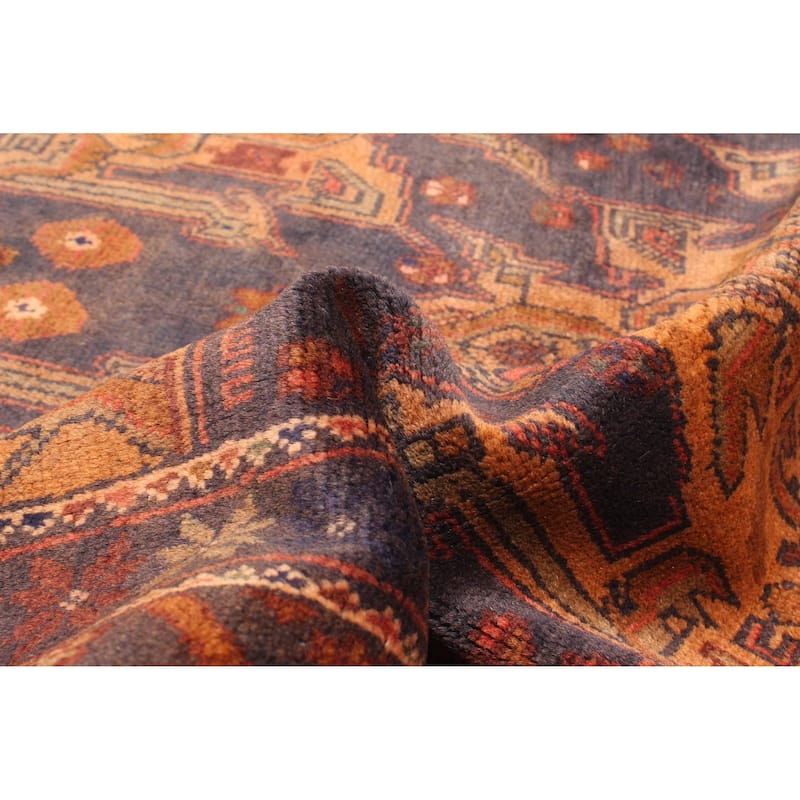 ECARPETGALLERY Hand-knotted Teimani Brown Wool Rug - 3'0 x 4'7