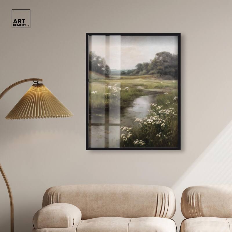 Quiet Waters Shadowbox by Art Remedy