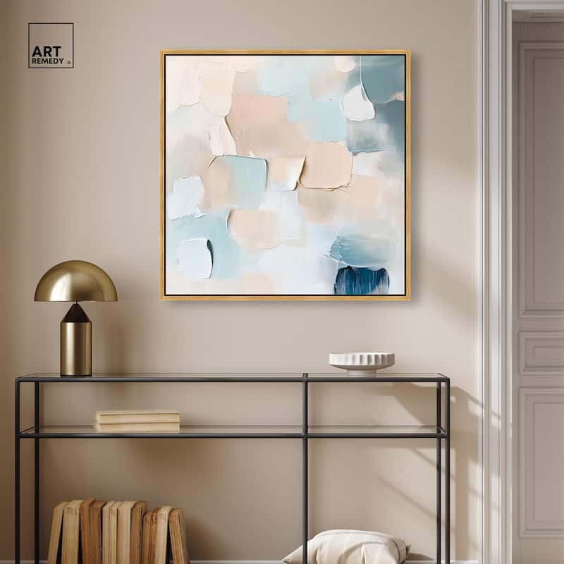 Celadon Haze I Canvas by Art Remedy