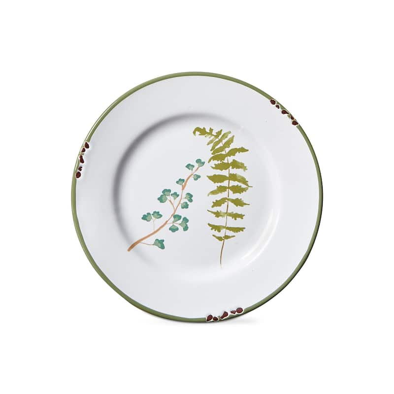 Meadow Tidbit Plate Set - Multicolor Ceramic Appetizer & Dinner Plates, Dishwasher Safe, 6" Diameter, Perfect for Summer