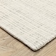 preview thumbnail 16 of 70, Style Haven Corey Textural Stripe Wool and Viscose Hand-tufted Rug