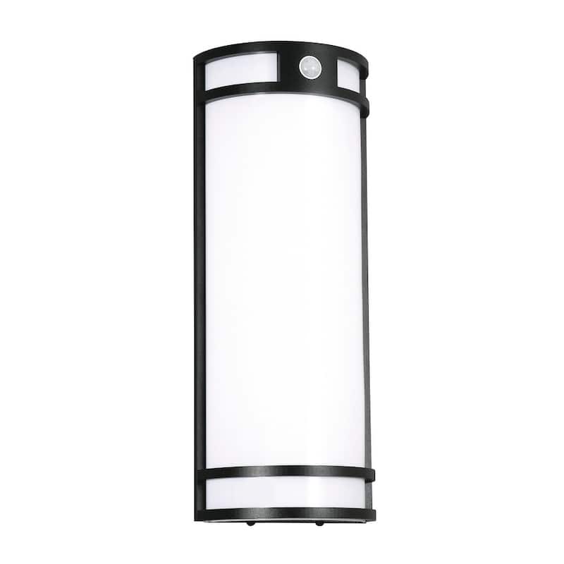 AFX ELTW0718LAJD1 Elston 18" Tall LED Outdoor Wall Sconce with - Black