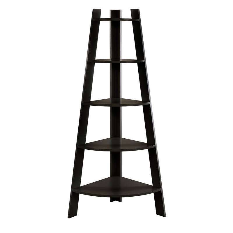 Stoyan Corner Ladder Bookcase by iNSPIRE Q Classic